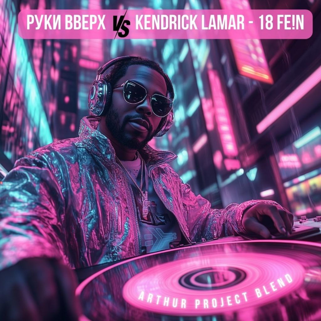 Руки Вверх Vs Kendrick Lamar – 18 FE!N (Arthur Project Blend) — обложка релиза