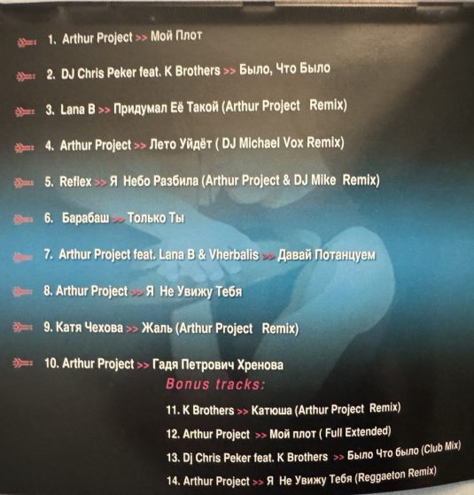 Arthur Project & Friends — release cover artwork